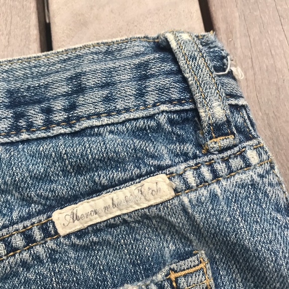 Abercrombie & Fitch | Blue Denim Mini Skirt - Picture 4 of 5